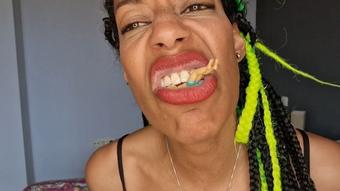 Tiny gets chewed like gum and swallowed - February 24, 2023