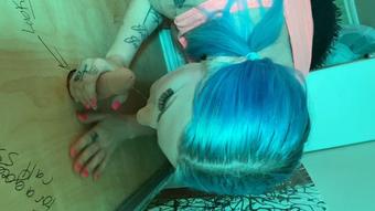 Slut"s first glory hole