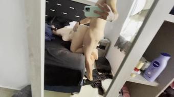 BIG TITS NEIGHBOR CAME TO FUCK WHILE HER HUSBAND WORKS
