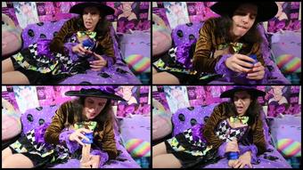 Alluringali 30 10 2021 2255563455 Mad Hatter Loves Giving Joi With Cock Sleeve Are You Up For The Challenge
