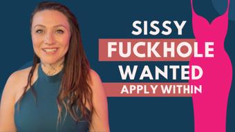 Sissy fuckhole wanted - Apply within - January 29, 2024