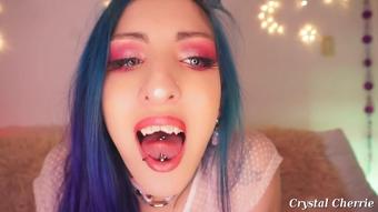Crystal Cherrie - Throat Fetish - Manyvids