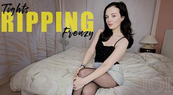 Tights Ripping Frenzy JOI - January 04, 2025