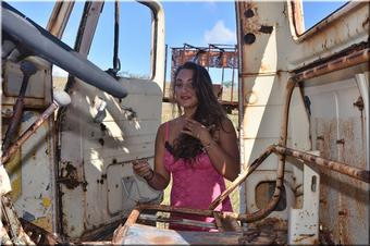 Hawaiian # 193 - Holly - Stockings, Implied, Nude, Trucks