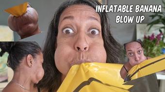 Blowing up my new inflatable Banana - September 26, 2024