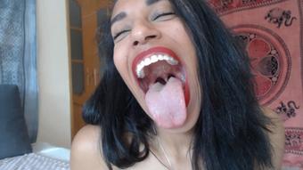 tongue and mouth tease - May 14, 2020