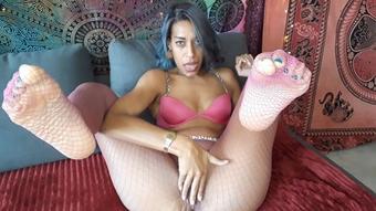 Feet in fishnets joi - February 09, 2021