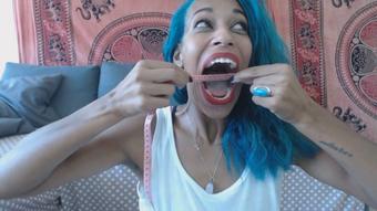 measuring my big mouth - October 27, 2020