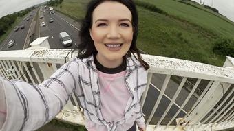 Motorway bridge peeing - July 09, 2019