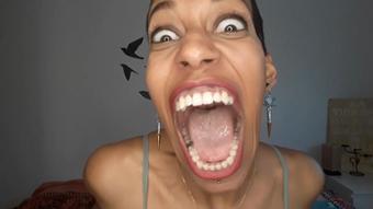 Aggressive Mouth and eyes wide joi game - April 14, 2022
