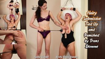 Hairy Sub Tied Up and Punished by Trans - March 11, 2023