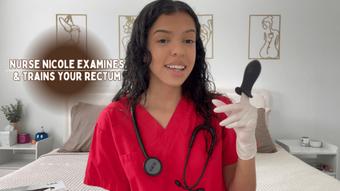 Nurse Nicole Examines and Trains Your Rectum 1080p