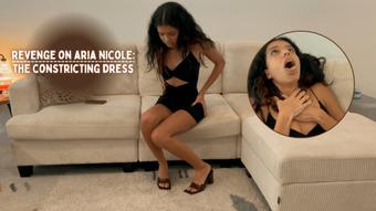 Revenge On Aria Nicole: The Constricting Dress pt. 1 4K