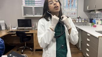 POV Realistic Exam & Semen Extraction 1080p