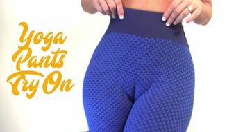 Yoga Pants Try On