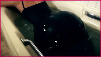 Wet In Leather