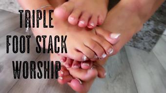 Triple Foot Stack Worship