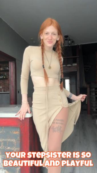 your stepsister is so beautiful and playful