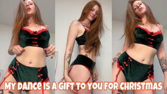 My dance is a gift to you for Christmas