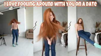 I love fooling around with you on a date