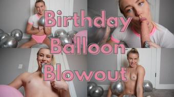 Birthday Balloon Blowout
