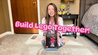 Build Flower Lego Together! Pt 1