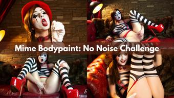 Mime Body Paint No Noise Challenge
