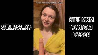 Young Step-Mom Condom Lesson POV