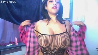 Sensual Tease: Toy Play on My Breasts BLOWJOB