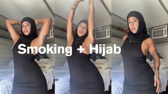 Smoking + hijab