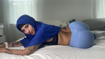 Socks, leggings and hijab
