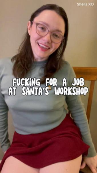 Fucking to Get a Job at Santa's Workshop