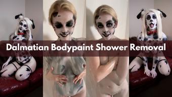 Dalmatian Bodypaint Shower Play
