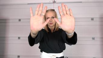 Ashley's Strong Karate Hands