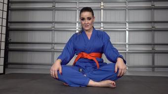 WHITNEY'S KARATE MEDITATION MASTURBATION