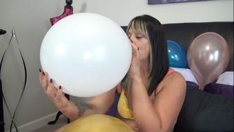 JJ Blows Up Balloons